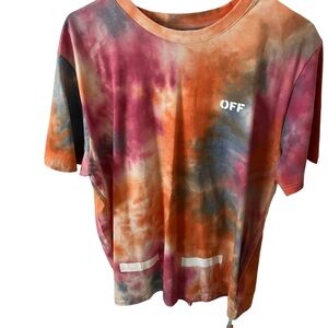 Colorful Tie-Dye T-Shirt with Graphic